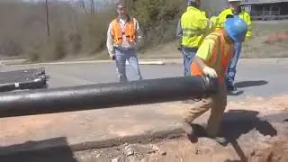 Pipe Bursting Installation in Ramseur, North Carolina