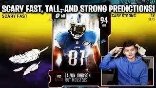 SCARY FAST, TALL, AND STRONG PREDICTIONS! PREDICTING MOST FEARED! | MADDEN 21 ULTIMATE TEAM