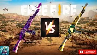 Gun skin comparison//Carrot AN94 vs Spikey spine/spine punk AN94// freefire | by Mad Titans.