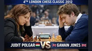 Judit Polgar vs Gawain Jones ◉ London Chess Classic 2012 | Full Game & Analysis