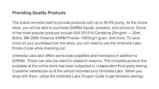 Umbrella labs | ScoopReview