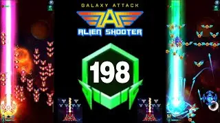 Galaxy Attack: Alien Shooting | New Campaign Mode | New Level 198 No Revive Review | By Apache Gamer