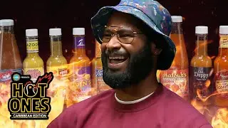 Ро’ди вызывает Ветти, Флики и Ахритеде на горячее место | Hot Ones Caribbean, эпизод 14 | ПОЛНЫЙ ...