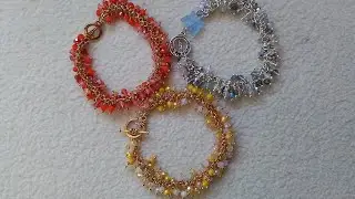 Bicone ChaCha bracelet