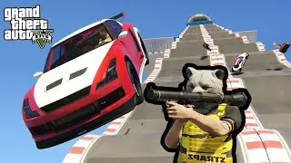 RPG VS OPANCERZONE AUTA ALE TO MEGA RAMPA w GTA 5 Online Hogaty i EKIPA 