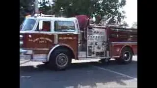 Dewey Fire Company Antique Fire Truck Muster part 1 of 2