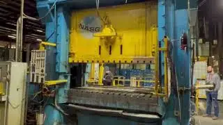600-TON MINSTER E2&ndash;600 STRAIGHT-SIDE PRESS. STOCK # 0777225