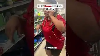 Racist Karen Called ICE for this 😱 #karen #ICE