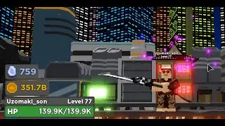 Solo farm in Neon Avenue HardCore Blade Quest
