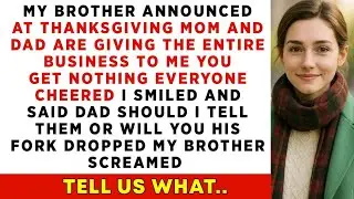 My Brother Announced At Thanksgiving Mom And Dad Are Giving Him the Business&hellip;