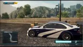 Need for Speed Most Wanted 2012 - BMW M3 GTR Razor Gameplay (DLC)