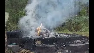 Firepit Burn 10-18-25 #2