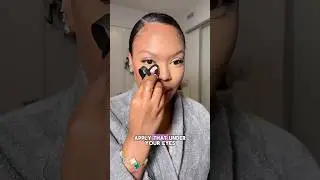 PRESSED POWDER BEFORE LOOSE POWDER MAKEUP TIP❗️