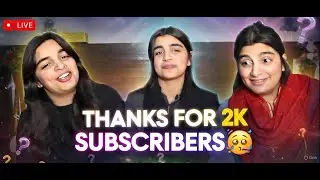 Thanks for 2k SUBSCRIBERS🎉 DIMPLE SISTERS IS LIVE!!