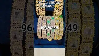 Our AD Bangles Collection 💫/American Diamond Bangles #bangles #adbangles
