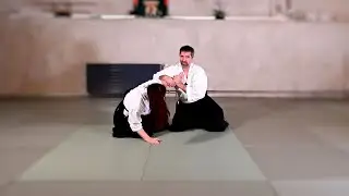Suwariwaza yokomenuch nikyo ura waza - 座技横面打ち二教裏技 - Aikido Virtual Dojo