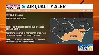 NCDEQ declares code red air quality due to Boiling Spring Lakes Fire