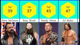 Age Of WWE Wrestlers In 2024 Clone