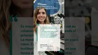 #11F #D&iacute;aMujerYNi&ntilde;aEnCiencia