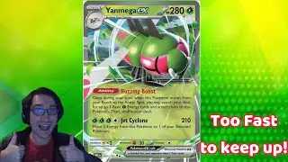 Yanmega EX is the Fastest Deck Right Now!! (Pokemon TCG Deck Review)