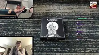 Arv and Little Arv stream a board game live from Readercon--Escape the Dark Castle!