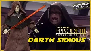 ⚡DARTH SIDIUS | STAR WARS: LA VENGANZA DE LOS SITH (The Black Series) ¡Épica figura del SENADO!