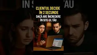 ⚠️ 3 greșeli care &icirc;ți distrug &icirc;ncrederea pe site! #seo #shorts