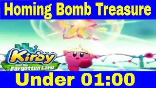 Kirby and the forgotten land: Homing Bomb Treasure (Treasure Road)