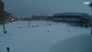 Lake Effect Snow in Downtown Erie Pennsylvania 2017-2018 Timelapse Live Webcam