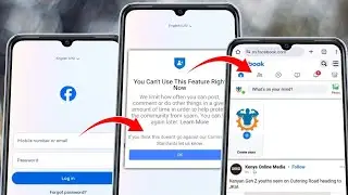 Как исправить ошибку &laquo;Вы не можете использовать эту функцию прямо сейчас&raquo; в Facebook 2024