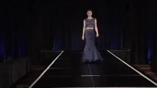 Clarisse Mermaid Two Piece Prom Dress 3148 in Navy
