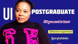 All you need to know about POSTGRADUATE Admission in UI