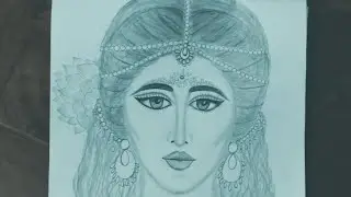 How to draw face for Beginners/Easy way to draw a realistic face /pencil sketch drawing step by step