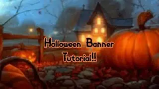 Halloween Banner Tutorial!