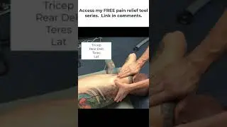 Simple Teres + Lat + Rotator Cuff Release - Massage Techniques #short