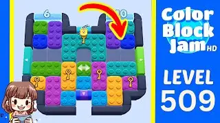 Color Block Jam Level 509 Solution Walkthrough
