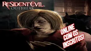 Zumbis em Alta Defini&ccedil;&atilde;o! Resident Evil Outbreak HD Live com Inscritos