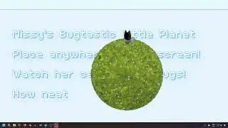 Missy's Bugtastic Little Planet Trailer - Bottom of screen idle game (Wishlist Now on Steam)