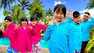 プールを貸切って対決！こたみのチャンネルと友情コラボ