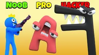 🤢 NOOB 😎 PRO 😈 HACKER | Alphabet Shooter | iOS - Android APK
