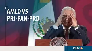 AMLO se mofa de la alianza PRI-PAN-PRD; critica su falta de ideolog&iacute;a