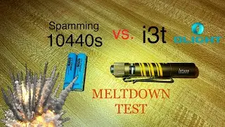 Olight i3T vs. 3.7v 10440 Lithium Rechargeable Cells - A Runtime and TURBO Endurance Test