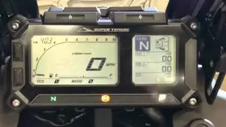 Yamaha Super Tenere 2014 New Dash