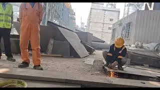 WHAT IS GAS CUTTING 🛠️ Industrial Metal Cutting Explained for Engineers and gascutter and supervisor
