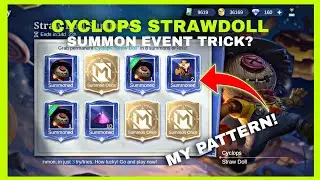 CYCLOPS STRAW DOLL SUMMON EVENT TRICK! SERVER PATTERN MOBILE LEGENDS BANG BANG