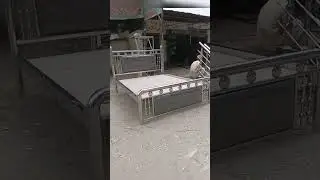 stainless steel bed design #viral #shortvideo #ytshort