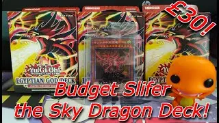 Yu-Gi-Oh! &pound;30 Slifer The Sky Dragon Deck!(Plus Opening The Structure Deck!)