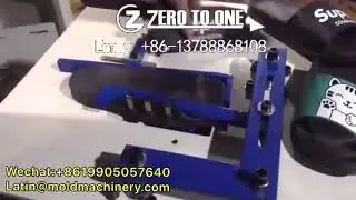 Strapping Machine Strap Thong Attaching Fixing to Slide Flip Flip Slipper Machine