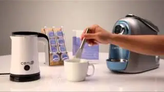 Как приготовить чай латте с помощью кофемашины CBTL