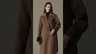 A Must-See Winter Icon: The 100% Camel Hair Wrap Coat